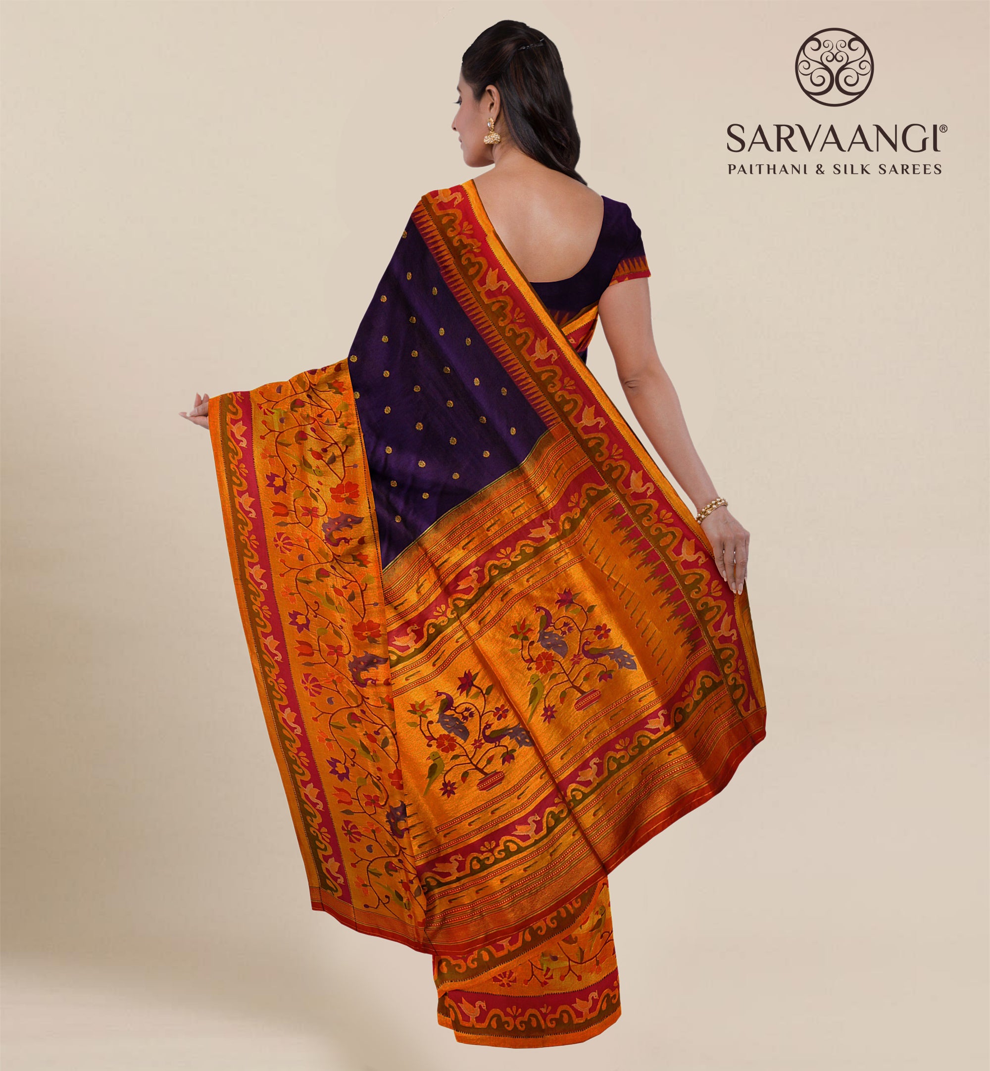Top 132+ paithani sarees colours images latest